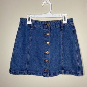 Jean skirt